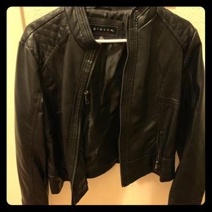 Leather jacket